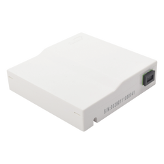 Caja Terminal de Fibra Óptica (Roseta) con un Acoplador SC/APC, Color Blanco