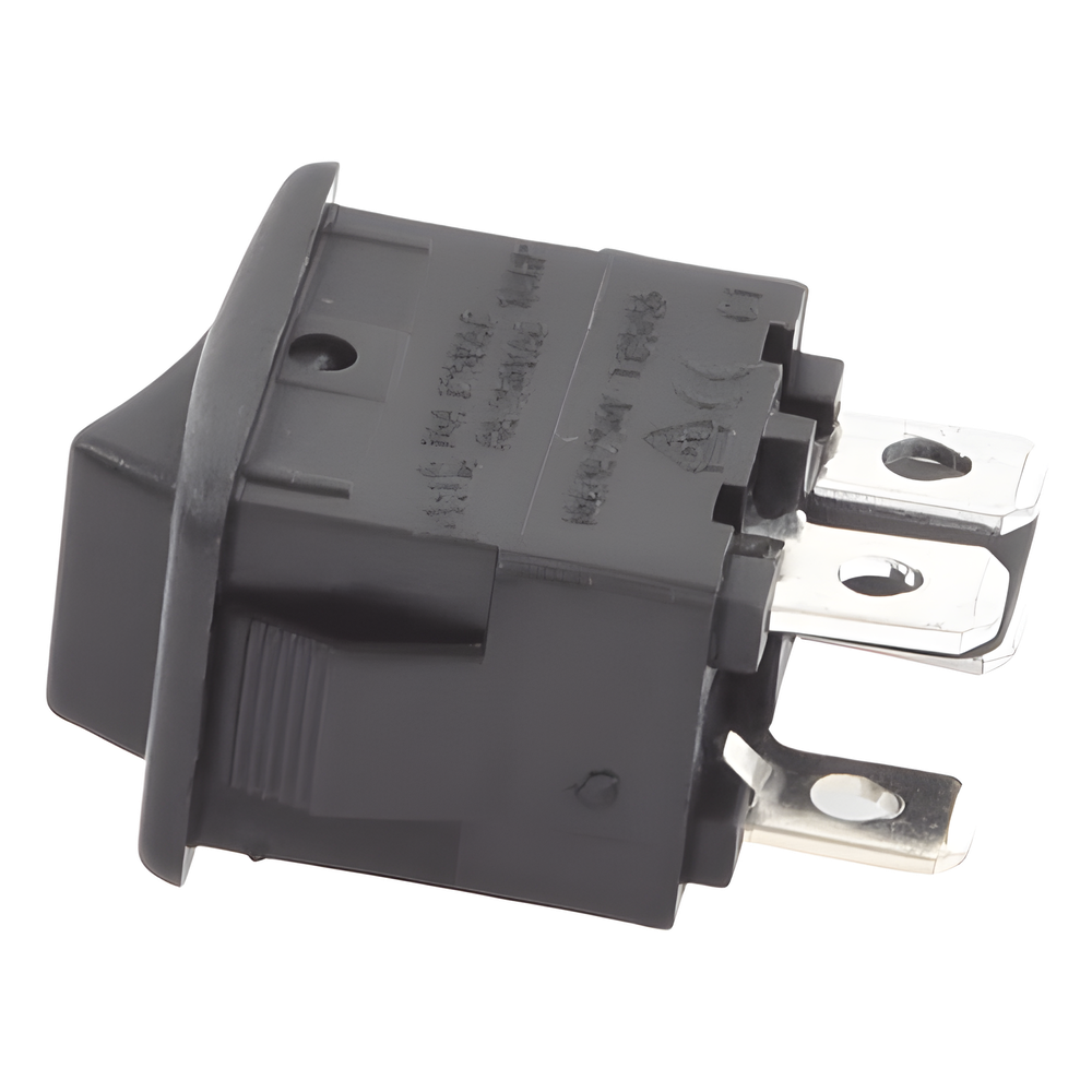 Interruptor Rocker DPST On-Off,  250 Vca.,10 Amp.,
