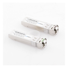 Transceptores Ópticos Bidireccionales SFP+ (Mini-Gbic) / Monomodo 1270 & 1330 nm / 10 Gbps / 10GBASE-BX / Conector LC/UPC Simplex / DDM / Hasta 5 km / 2 Piezas