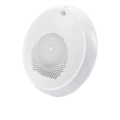 Bocina de techo para evacuación por voz, doble voltaje 25/70.7 V, sin estrobo, color blanco, Serie L System Sensor