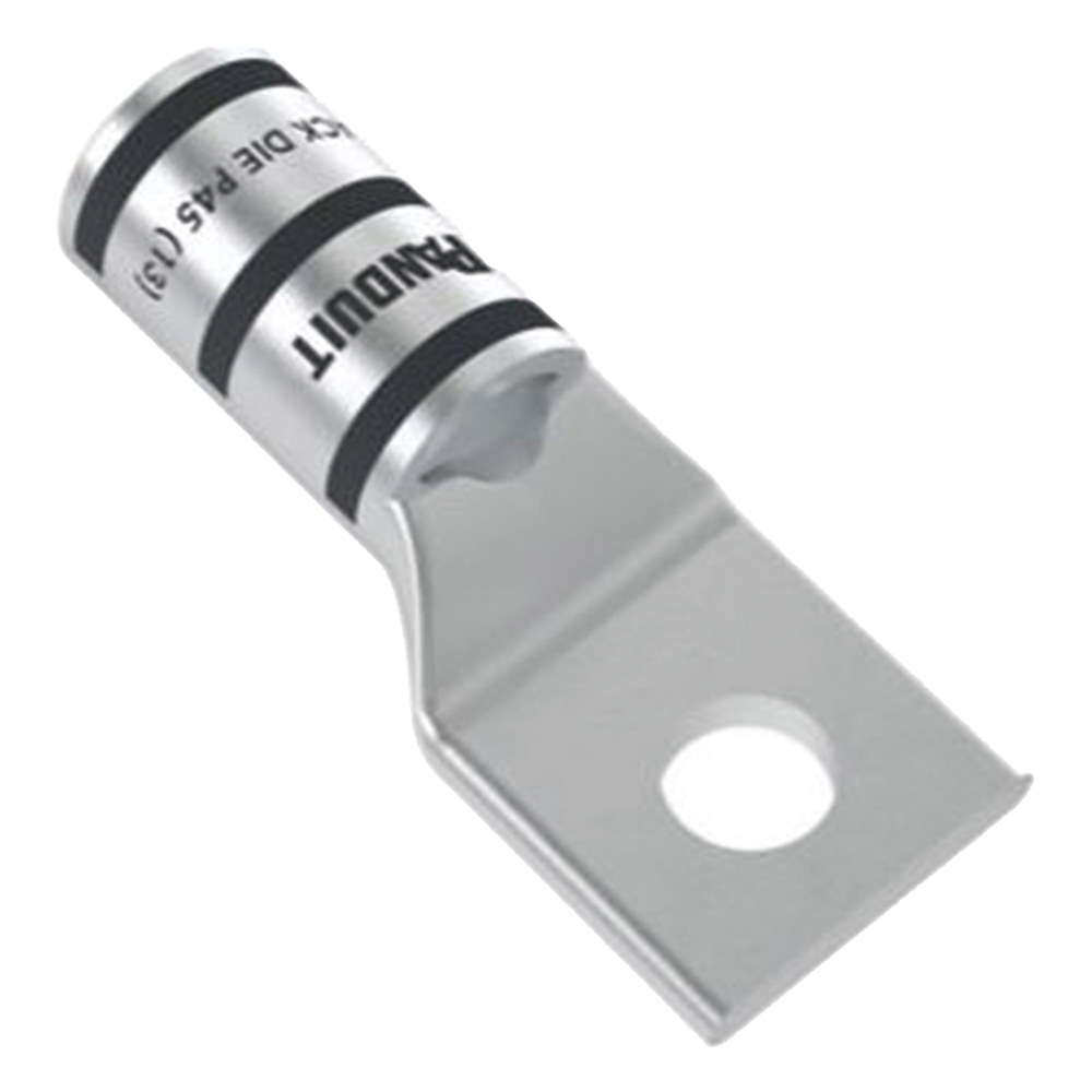 Zapata de compresión LCA2/0-56-X para cal. 2/0 Awg, Barreno para tornillo prisionero de 5/16, 1 Pz