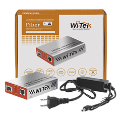 Convertidor de medios / 1 puerto RJ45 100/1000 Mbps PoE Out 802.3af/at / 1 SFP 1000Mbps / Distancia según transceptor