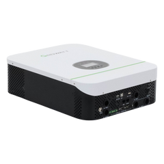 Inversor Cargador 3kW Compatible con Baterías de Litio, Monitoreo Remoto y Sincronización para Mayor Potencia, Operación 48Vcc