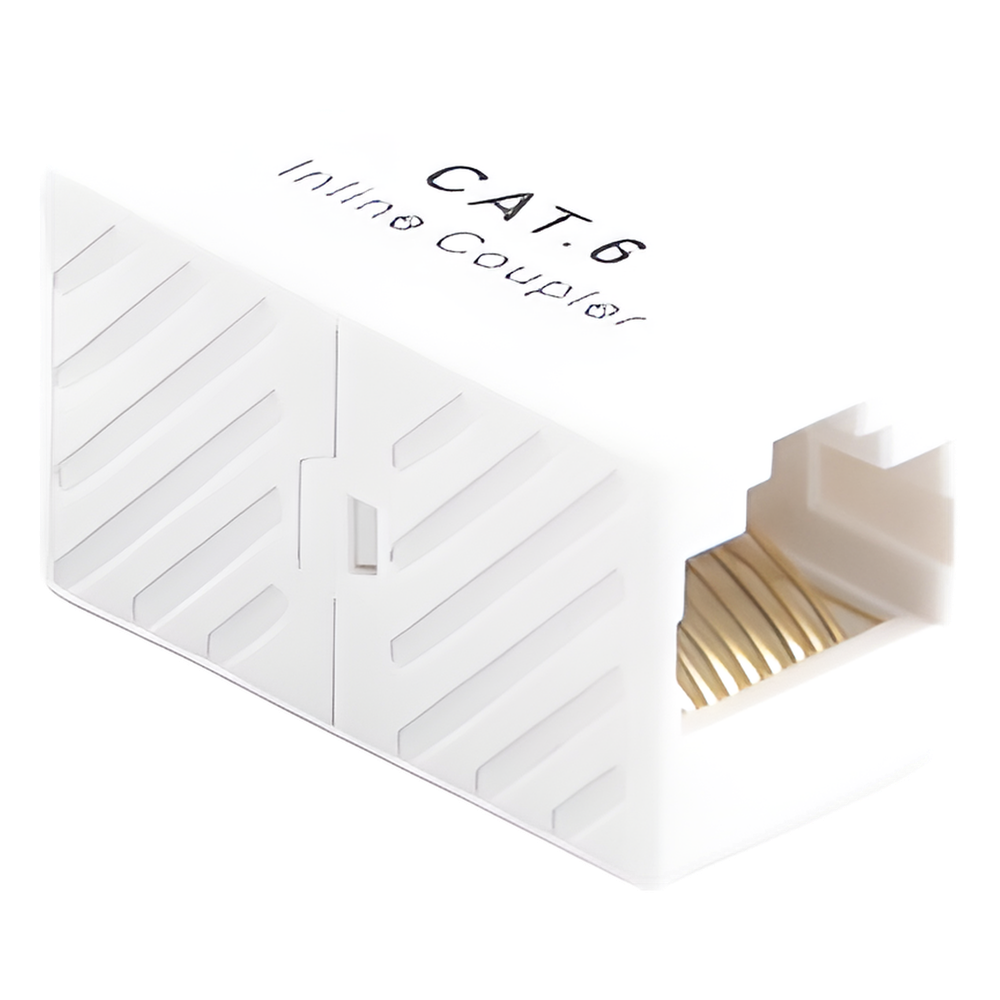 Acoplador UTP Cat6 Hembra RJ45 a RJ45 Hembra