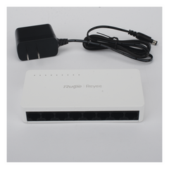 Switch no administrable, Visible en la Topología de la Nube, con 8 puertos Gigabit 1G