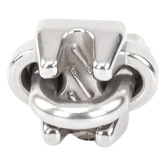 Nudo/ Perro/ Abrazadera Acero Forjado para Cable de 3/8", Acero Inoxidable.