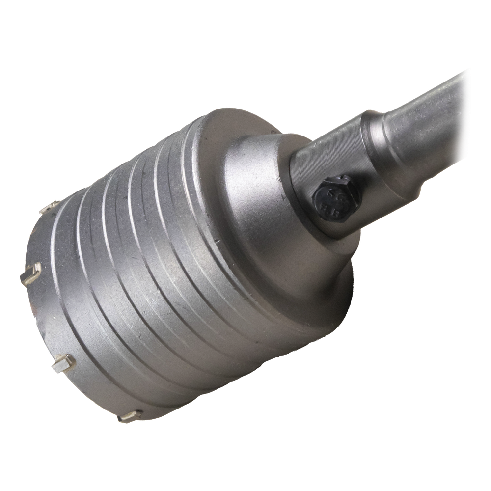 Broca Pasamuros SDS, Sacabocado para Concreto de 65mm con Extensión de 220mm