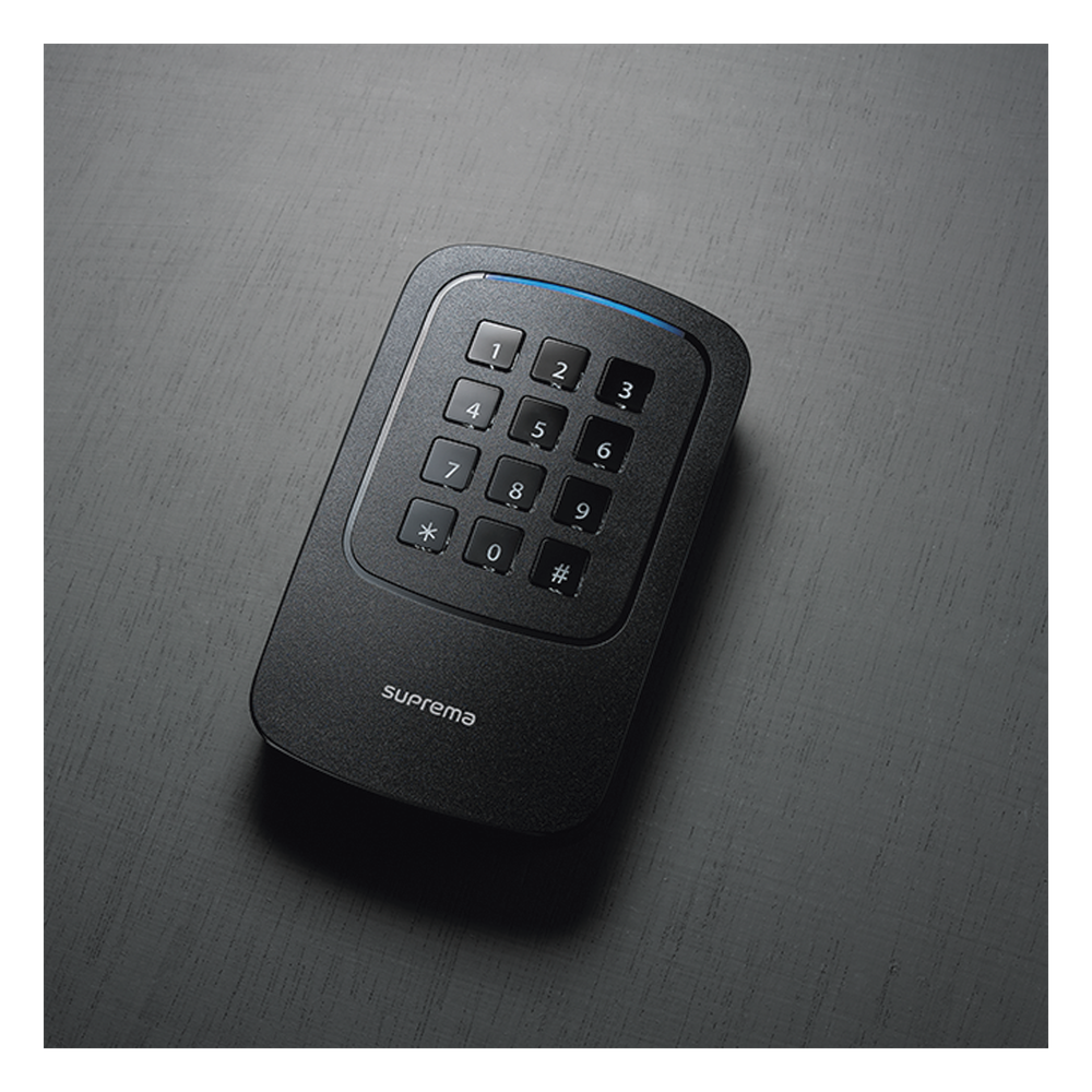 Lector Esclavo de Tarjetas con teclado de uso en exterior,  Multitecnolgia, NFC y Bluetooth