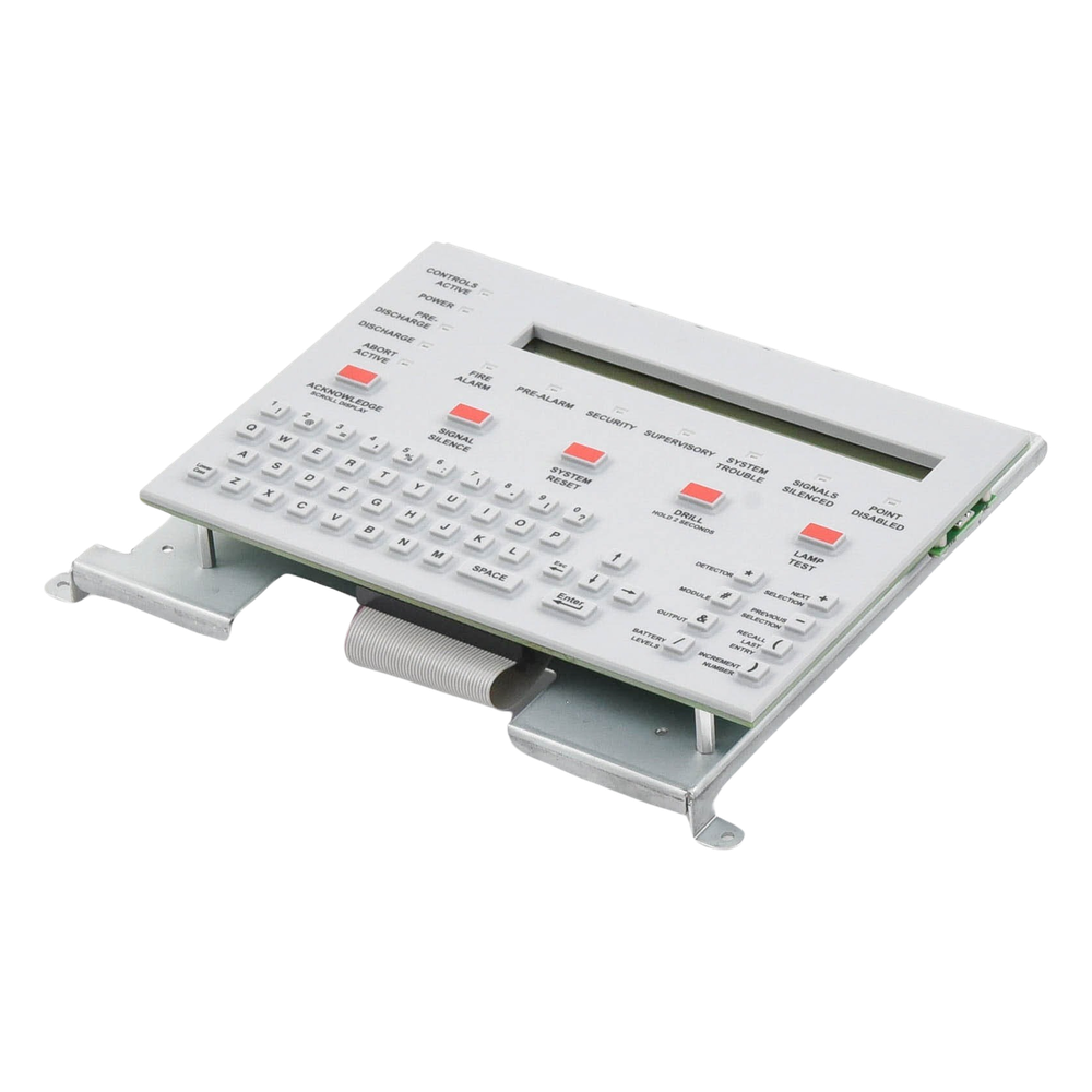 Teclado con Pantalla LCD de 80 Caracteres / Teclado QWERTY Completo / para Paneles NOTIFIER Serie ONYX NFS-320 y NFS2-640