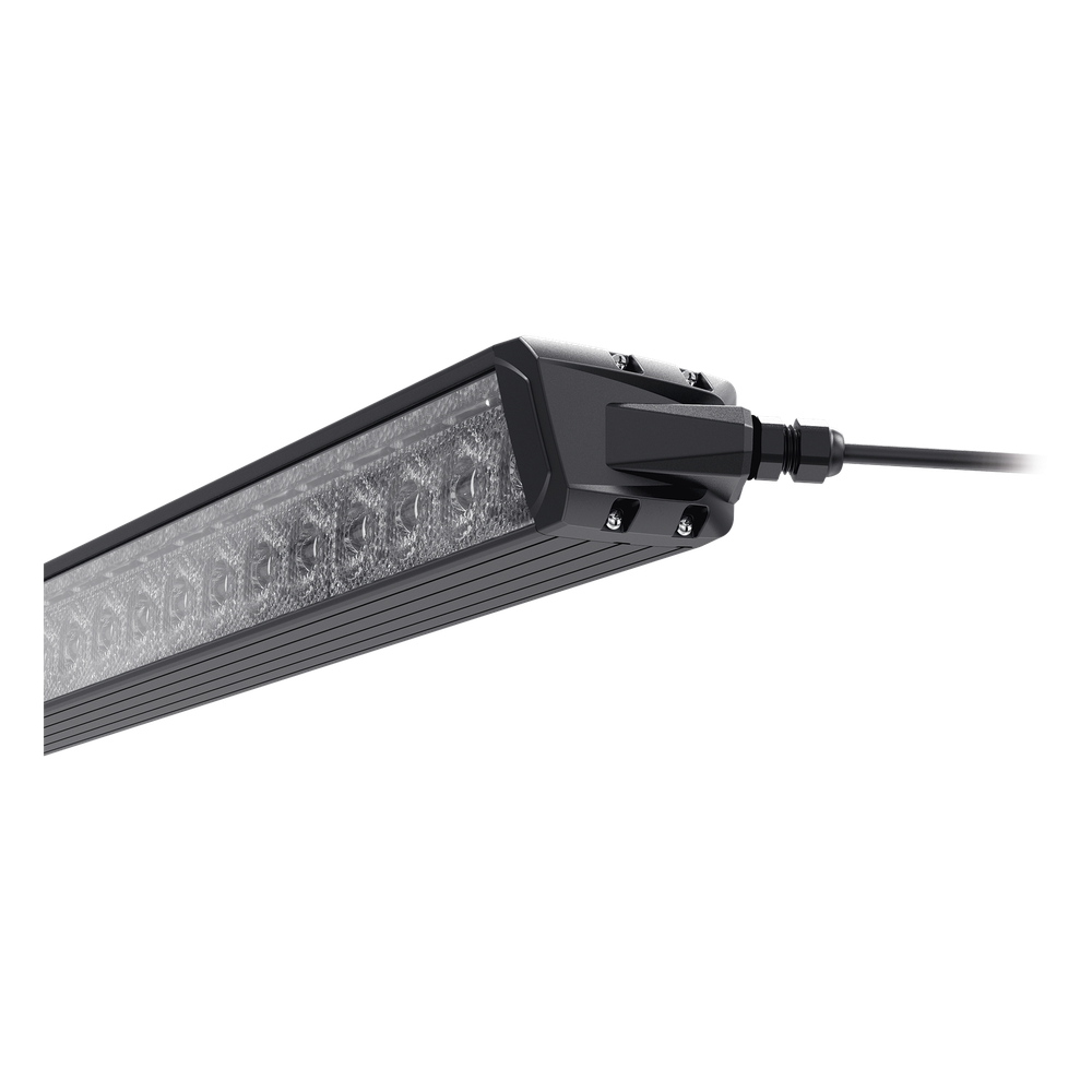 Barra directora de trafico de 8 Modulos, 32 LED, 47 pulgadas, Ambar Con Controlador de 8 interruptores, SAE