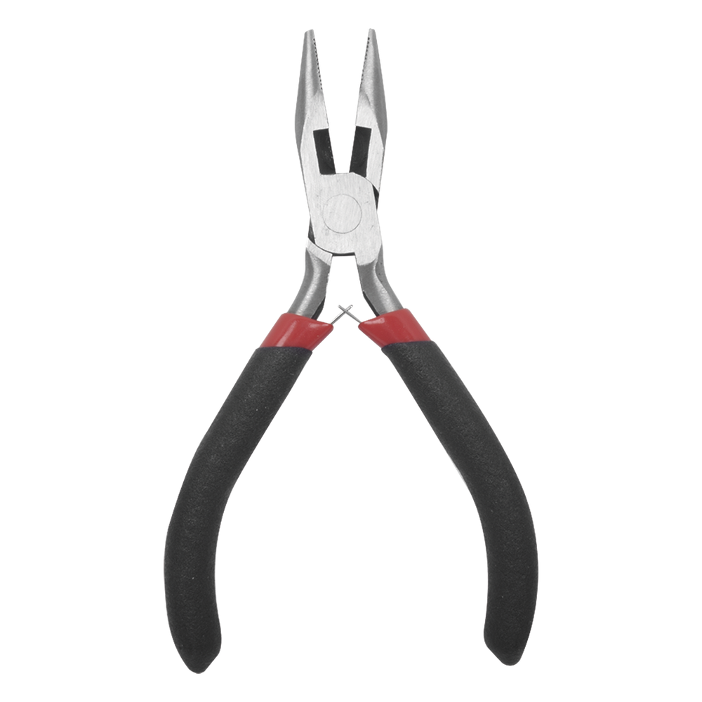 Juego de 3 Mini Pinzas de Corte de 5". Incluye: Pinza de Punta Redonda, Diagonal y Punta de Aguja.