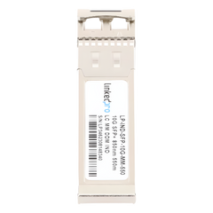 Transceptor Óptico Industrial SFP+ (Mini-Gbic) / Multimodo 850 nm / 10 Gbps / 10GBASE-SR / Conectores LC/UPC Dúplex / DDM / Hasta 550 m