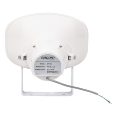 Altavoz para Exterior | Tipo Trompeta | 15-30W | 70/100V | IP66 | Material ABS | Bracket de Metal