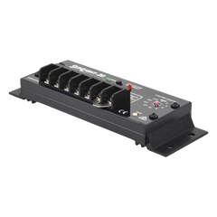 Controlador Solar para Iluminación de Luz Mercurial, Estaciones de Autobús y Señalamientos 20 A, 12 Vcc.