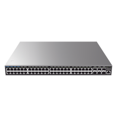 Switch Capa 3 PoE+ Administrable / 48 puertos 10/100/1000 Mbps + 6 Puertos SFP+ de 10 Gigabits / Hasta 740W / Compatible con GWN Cloud.