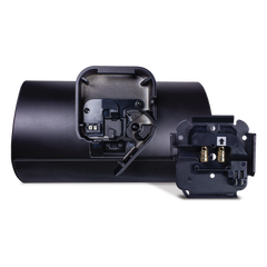 Altavoz Exterior | 2 Vías | Controlador de 6,5" |  Tweeter de 1" |  Radiador que Mejora los Graves | Tecnología de Montaje de Bloqueo Rápido | 120 W | 8&Omega; | Negro