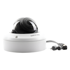 Domo TURBOHD 5 Megapixel / Lente Motorizado 2.7 - 13.5 mm / IR EXIR 40 mts / TVI-AHD-CVI-CVBS / IK10 / IP67 / dWDR / 12 Vcc / 24 VCA