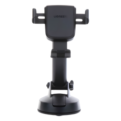 Soporte de Celular para Automóvil con Ventosa / Diseño de Sujecion en Triangulo / Ajustable 270° / Rotable / Estirable / Amplia Compatibilidad con dispositivos de 4'' a 7'' / Color Negro