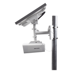 Kit Solar IP All in One / Cámara Bala ColorVu 4 Megapixel / Lente 4 mm / Panel Solar / Batería de Respaldo de Litio 23.2Ah (Hasta 24 Días) / Conexión 4G / Accesorios de Instalación