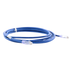 Cable de Parcheo UTP Categoría 6, con Plug Modular en Cada Extremo - 3 Metros (9.84 Pies) - Azul