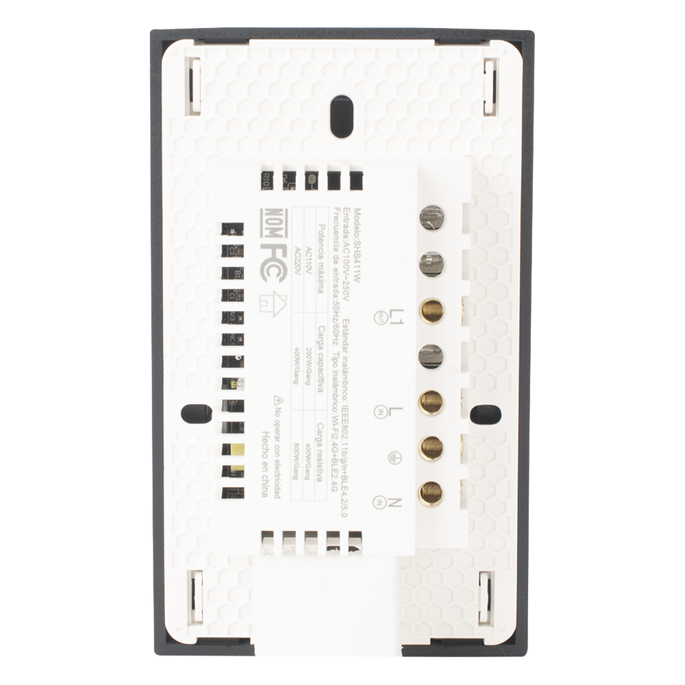(Wifi) Apagador switch inalámbrico WIFI, control de 1 regreso de carga, 110V