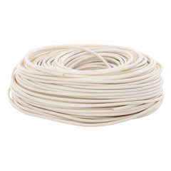 Cable Doble Aislado para Cercas Electrificadas / Calibre 22 / Bobina 100 m (328 ft) / Conductor Multifilar Anti-UV / -10 a 60°C / NMX-J008 / ASTM B3-90