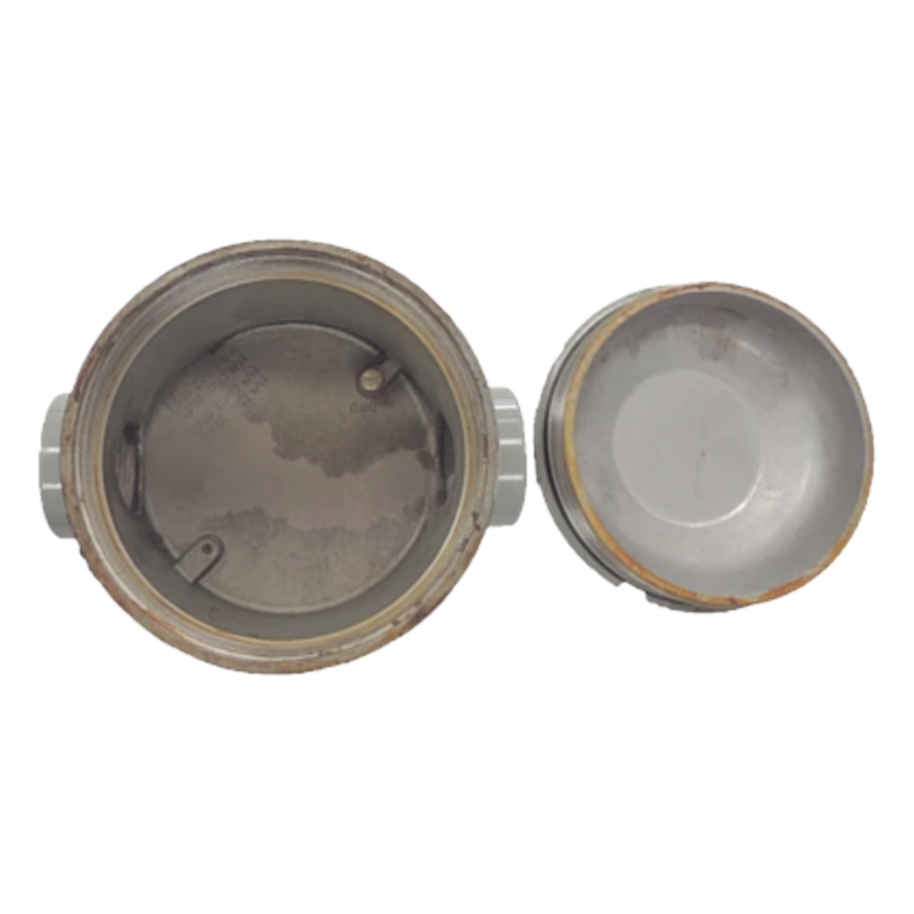 Caja con Tapa Tipo GRC de 3/4" (19 mm) / Caja a Prueba de Explosión / Para Áreas Peligrosas / Libre de Cobre.