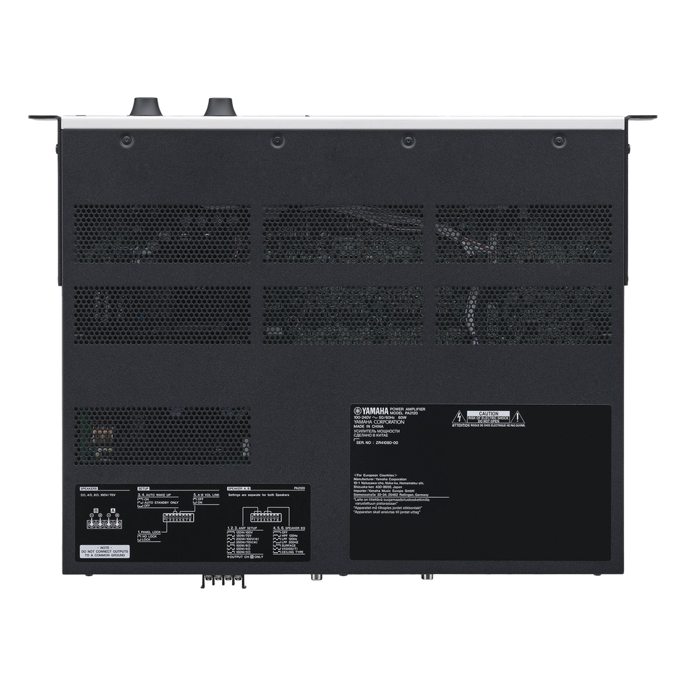 Amplificador | 2 zonas | 120w/200w a 70/100V | 100w a 8&Omega; | Compatible con MA2120