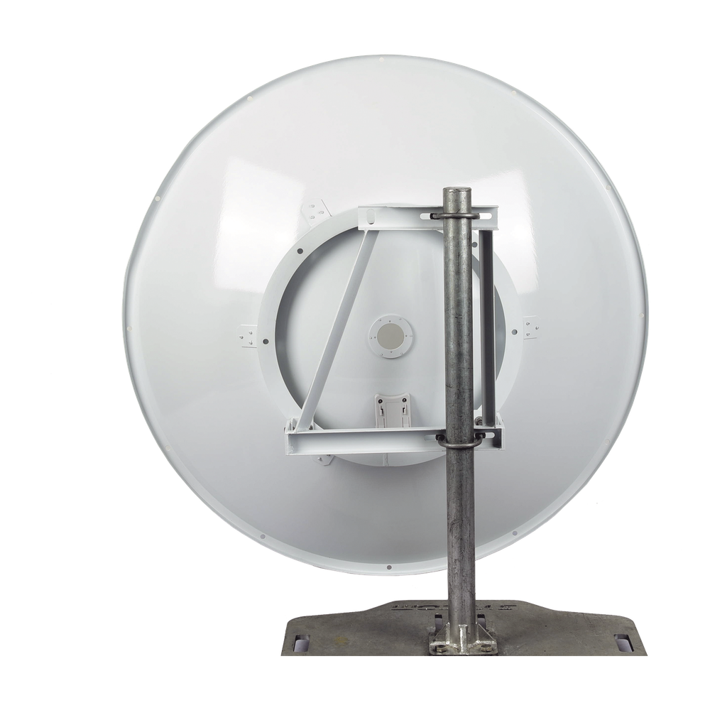 Antena direccional para radios C5x, C6x, B5x / Guía de onda para maximizar la conexión en transmisión / 4.9 - 6.5 GHz / 4ft / Ganancia de 36 dBi / Montaje incluido.