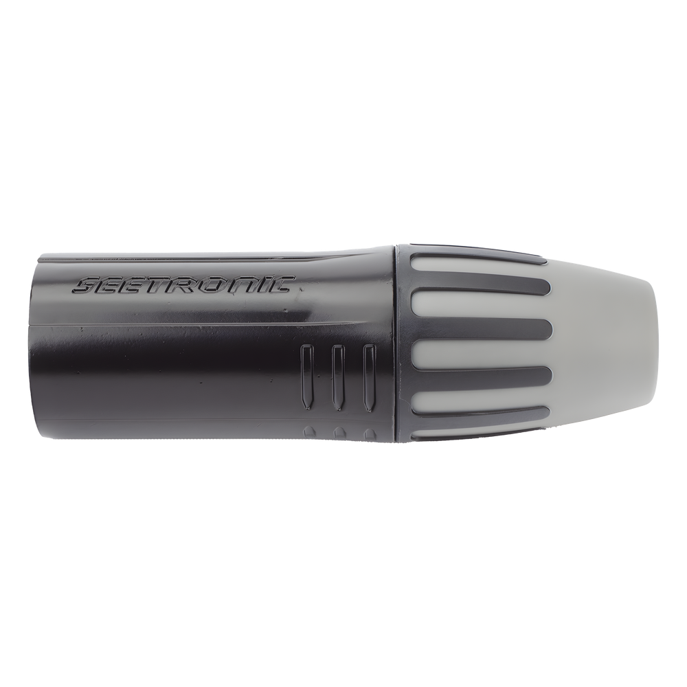 XLR conector de cable macho, carcasa enchapada en negro, contactos enchapados en plata