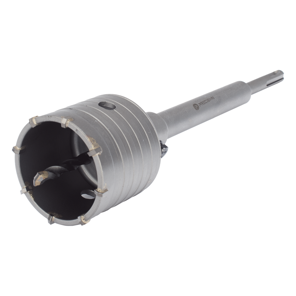 Broca Pasamuros SDS, Sacabocado para Concreto de 65mm con Extensión de 220mm
