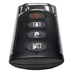 Llavero Remoto Inalámbrico 4 Botones / Uso Rudo / Armado Total/Parcial/Desarmado/Pánico / 345 MHz / Batería 5 Años / Compatible Honeywell y PRO4GLTEM