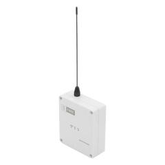 Transmisor inalámbrico / Entrada de 2 contactos secos NA / Distancia máxima de transmisión 2500 metros (Linea de vista)