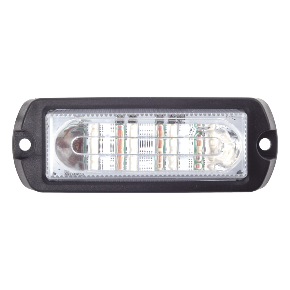 Luz Auxiliar Ultra Brillante X13 de 4 LEDs, Color Azul, con mica transparente