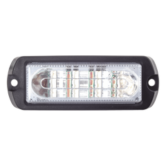 Luz Auxiliar Ultra Brillante X13 de 4 LEDs, Color Azul, con mica transparente