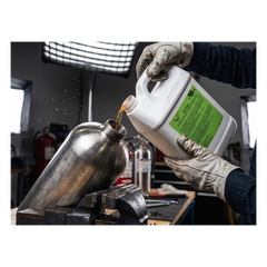 Galón para recarga de agente liquido, 6 L (1.6 gal), para extintores de cocina clase K, compatible con WC6L.
