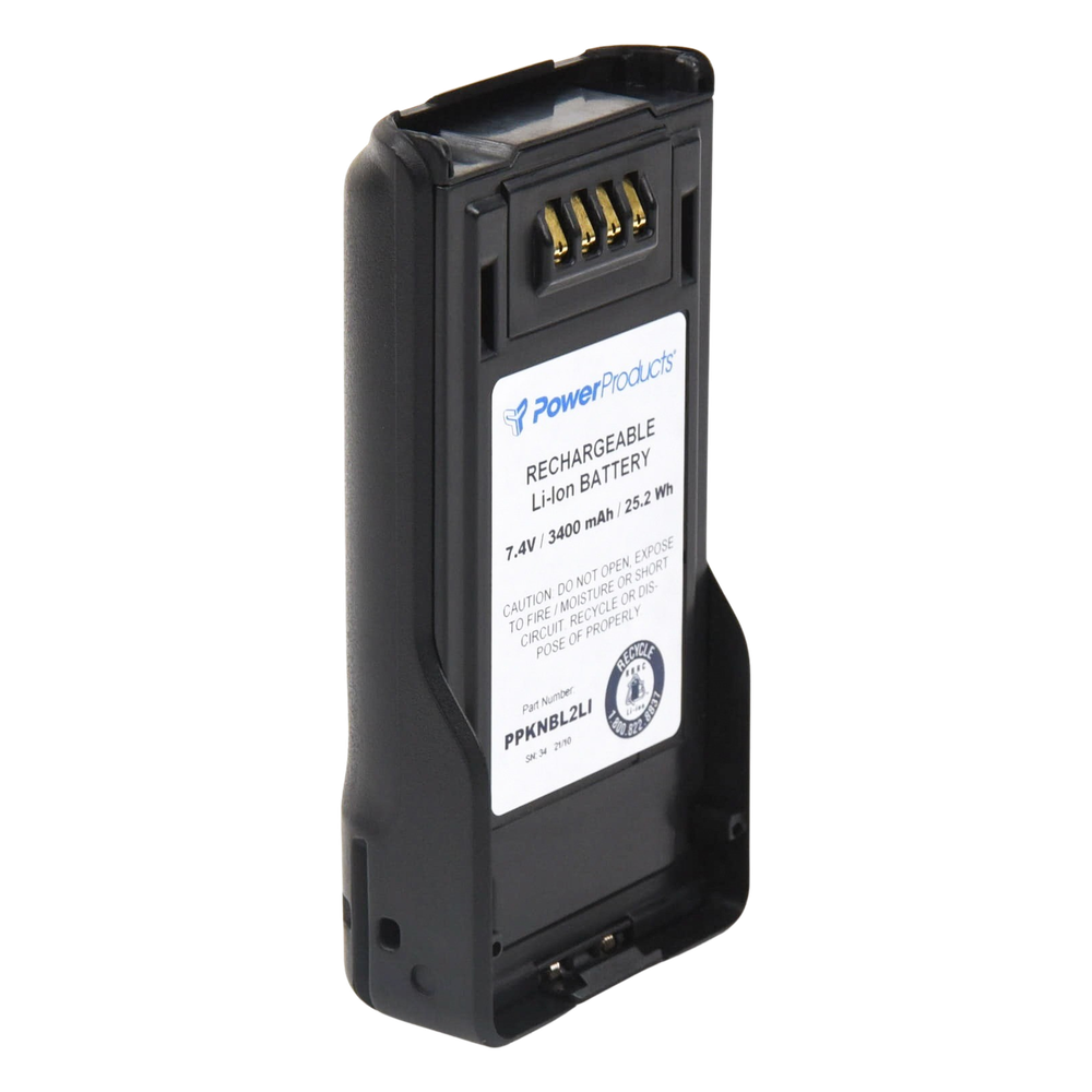 Batería Li-Ion 3400 mahA para radios Kenwood series NX-5200/ 5300/ 5400 (IP67)