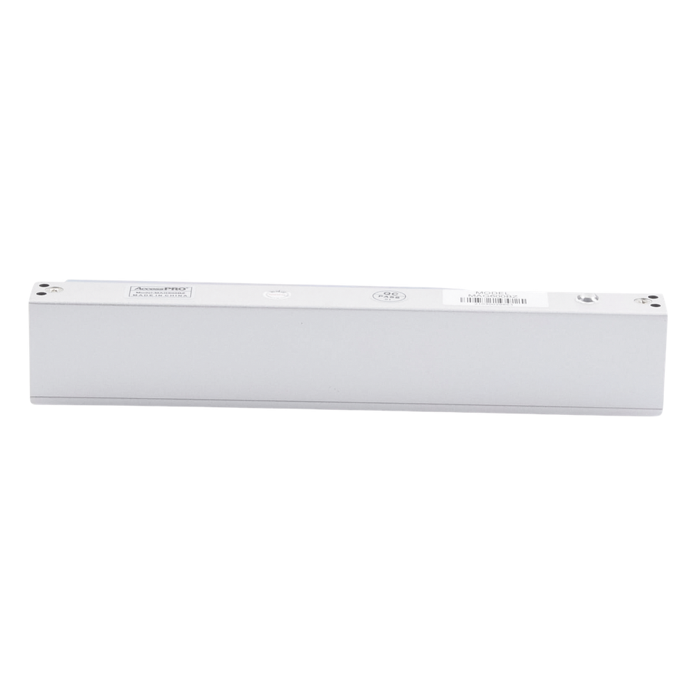 Chapa magnética 600Lb con  Buzzer de alarma de puerta mantenida abierta / LED indicador de estado /  Sensor de estado de placa/ Libre de Magnetismo Residual