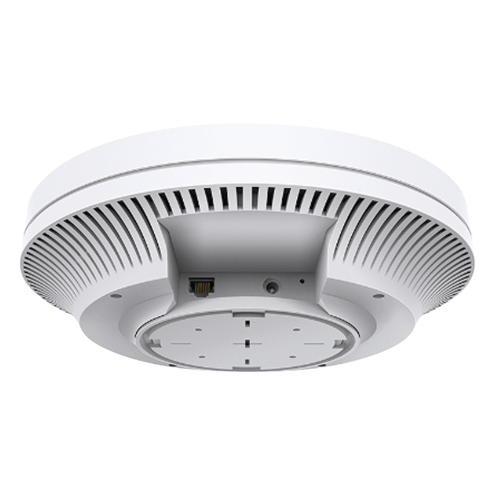 Punto de Acceso Omada / Wi-Fi 6 AX1800 MU-MIMO 2X2 / Omada Mesh / Alta Densidad de Usuarios / Configuración por Controlador o Stand-Alone / Para Montaje en Techo-pared / Alimentación PoE+