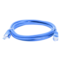 Cable de Parcheo UTP Cat5e - 2 Metros (6.56 Pies) - Azul