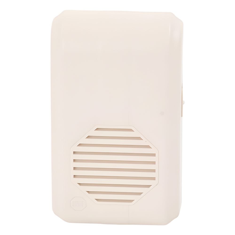 Timbre Inalámbrico Para Puerta Con 10 Tonos, Hasta 150m Linea de Vista, Con Receptor Inalámbrico Incluido, 110Vca