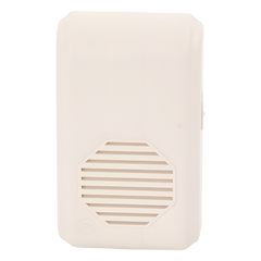 Timbre Inalámbrico Para Puerta Con 10 Tonos, Hasta 150m Linea de Vista, Con Receptor Inalámbrico Incluido, 110Vca