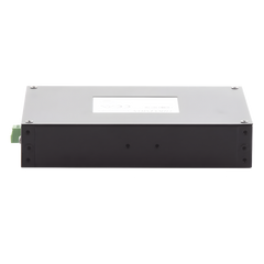 Switch Industrial No Administrable Gigabit / 3 Puertos Gigabit PoE+ (30 W) + 1 Puerto Gigabit PoE++ (60 W) / 2 Puertos SFP / 65 W Total / 48 a 57 VCD / Ideal para Proyectos / 300 Metros de Distancia