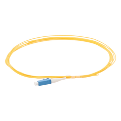 Pigtail de Fibra Óptica Monomodo LC/UPC, Simplex de 2 Metros (6.56 Pies)