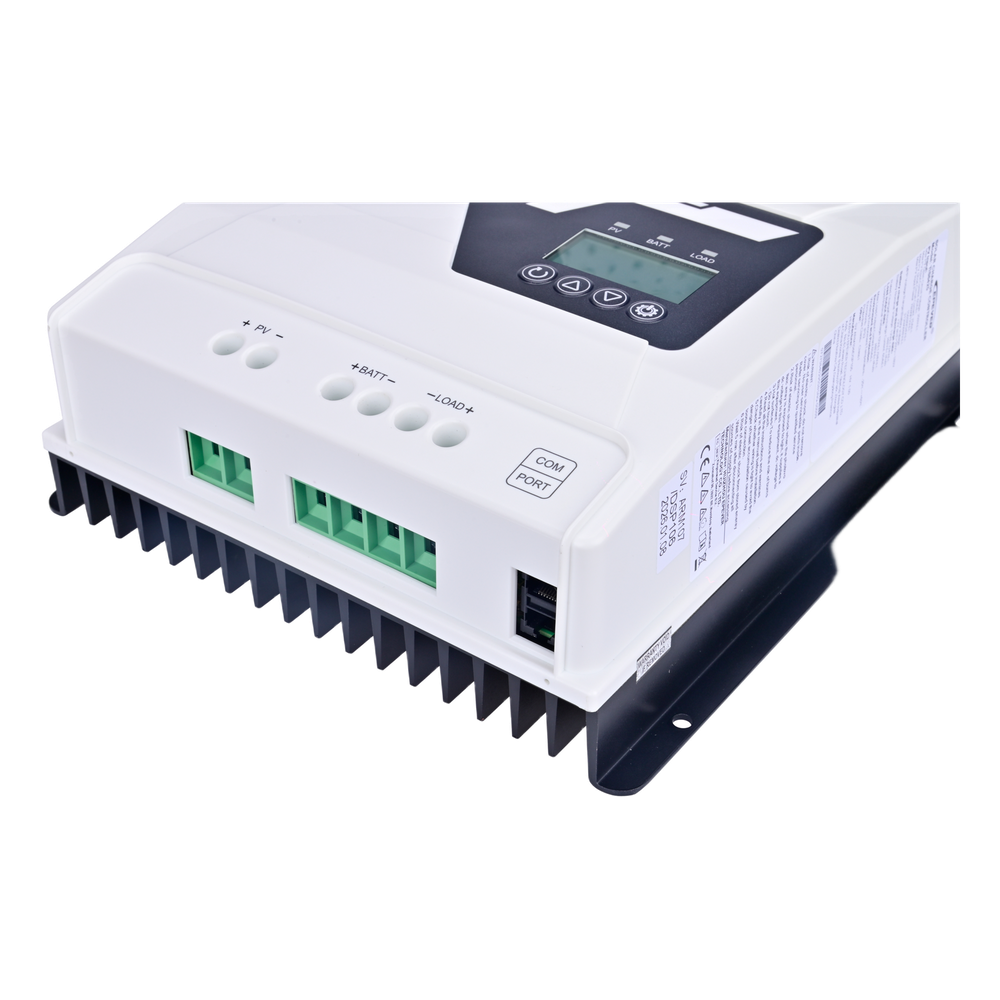 Controlador Solar MPPT 100A 12/24/48V, Máximo Voltaje de Circuito Abierto Voc 225Vcc, Configurable para Baterías de Litio, Conexión en Paralelo