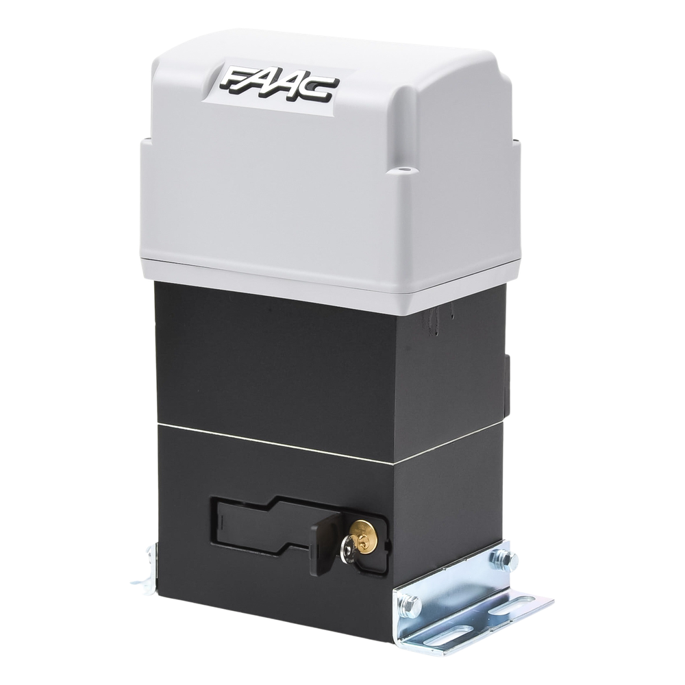 Operador FAAC 844 C de Uso Intensivo Para Puertas Corredizas de 1800 Kg y Hasta 40 Metros / Voltaje de Operación 220V