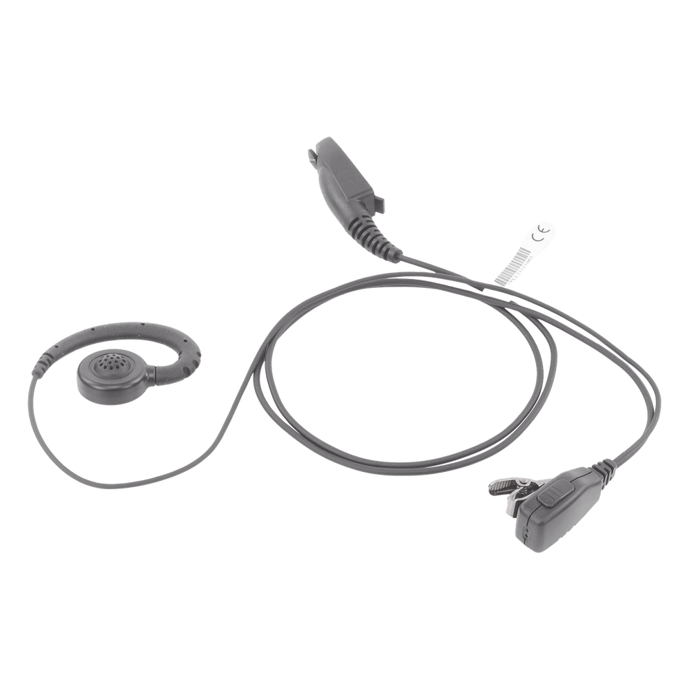 Micrófono de solapa con audífono ajustable al oído para Radios TE320 / TC-610P/TC-780