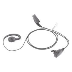 Micrófono de solapa con audífono ajustable al oído para Radios TE320 / TC-610P/TC-780