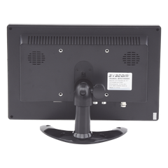 Monitor 10.1" TFT-LCD ideal para colocar en vehículos o DVR/NVR. Entradas de video HDMI, VGA y RCA (CVBS)