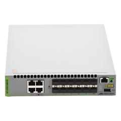 Switch Capa 3 Stackeable 10 Gigabit , 12 puertos SFP/SFP+ 10G y 4 puertos 100/1000/10G Base-T (RJ-45)